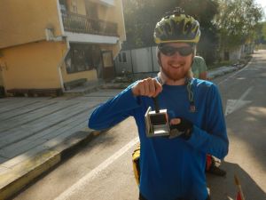 Stamping our own passports!