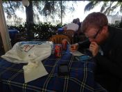 Working out an alternative route in Trabzon 