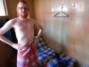 Feeling very Turkish in the changing room