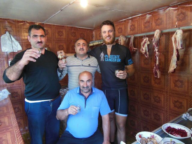 Shots in a butcher's in Azerbaijan