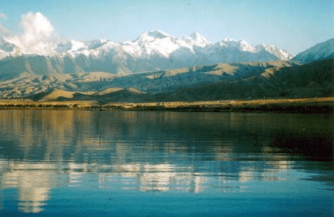 Issyk Lake in Kyrgyzstan