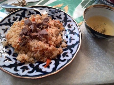 Plov, staple of Central Asia