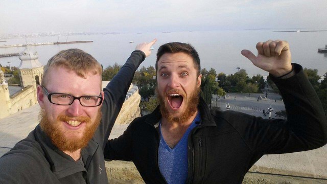 The Caspian Sea - our onward journey!!