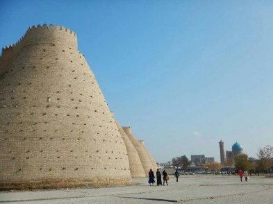 Castle wall, Bukhara, 14 Nov 14