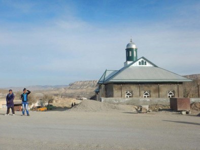 A typical Central Asian mosque