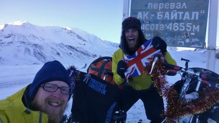 Summiting Ak-baital Pass (4655m), 24 Dec 14