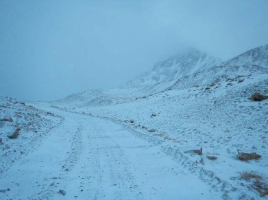 White blanket after my fall, 19 Dec 14