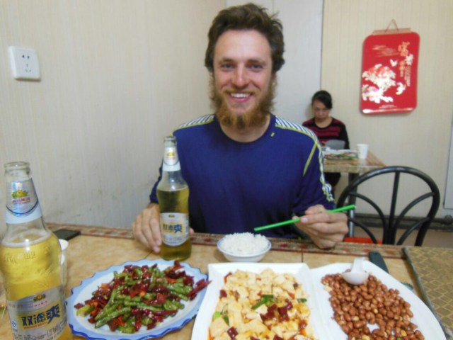 Our more usual kind of dinner