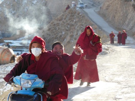 On the Tibetan plateau
