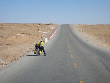 Braced against the wind on the Tibetan plateau