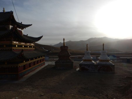 Always on the top of windy, steep hills