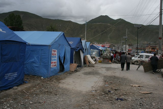 Yushu High Street, 18 June 2010