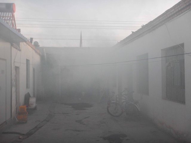 No chimney in our room, Qilang, 7 Jan 15