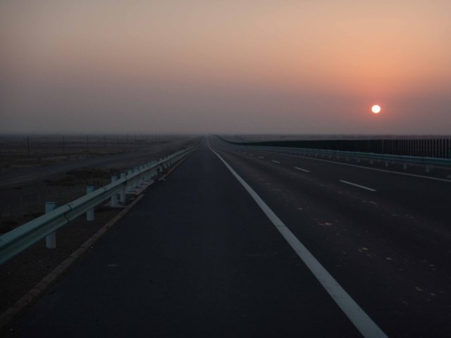 Sunsets on the saddle, 9 Jan 15