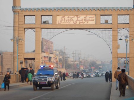 Keeping a close eye, Kuqa, 10 Jan 15