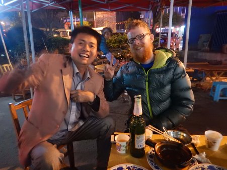 Making friends on a night out