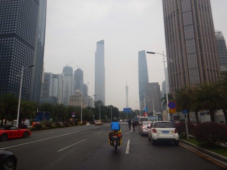 Getting into Guangzhou, China’s biggest city
