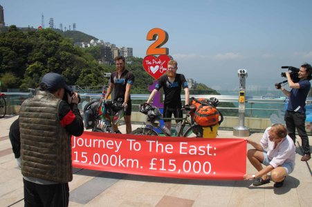 On top of the Peak Tower