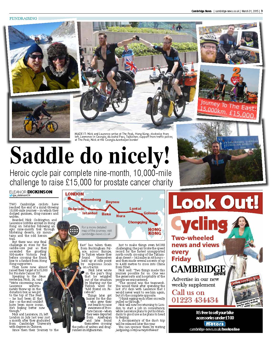 Local press back at home